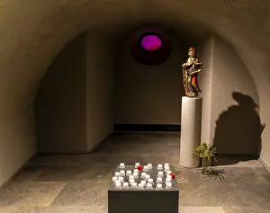 Interior design of the newly designed St Hedwig's Cathedral
