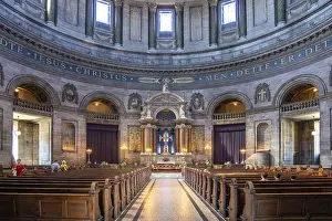 Interior of Frederik's Church or Marble Church