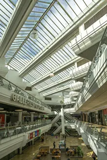 Interior of The Galleries Shopping Centre