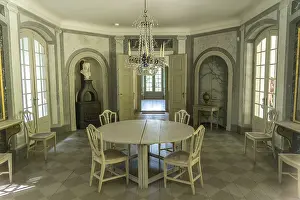 Category Scandinavia Prints: Interior of Liselund Castle Country House