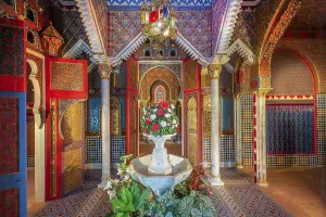 Interior of the Moroccan House in the park of Linderhof Palace