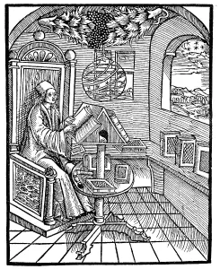 Interior of a scholar's room