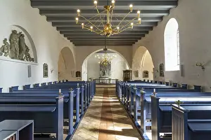 Category Scandinavia Prints: Interior of Selde Church in Selde