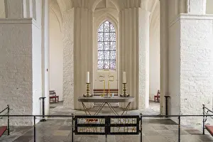 Category Scandinavia Prints: Interior of St Hans Church in the main town of Stege