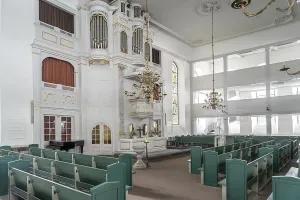 Interior of the town church of St Peter in Ratzeburg