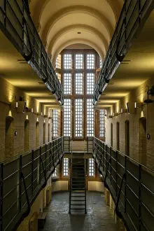 Interior of Victorian jail museum
