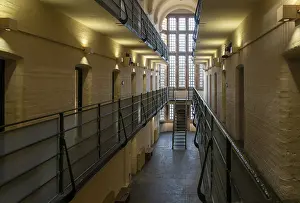 Interior of Victorian jail museum