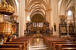 Interior view of the Bonn Minster