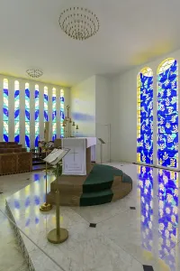 Interior view of the chapel, Chapelle du Rosaire de Vence