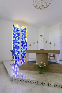 Interior view of the chapel, Chapelle du Rosaire de Vence