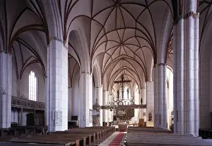 Interior view to the east, St. Sankt, Saint