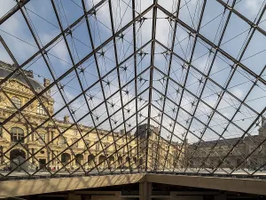 Interior view Museum (Musee) du Louvre