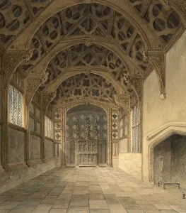 Interior View of Rufford Hall, Lancashire
