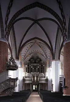 Interior view to the west, St. Sankt, Saint