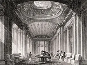 The interiors of the Advocates Library