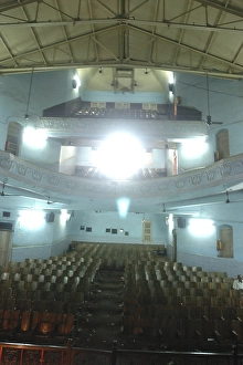 Interiors of Edward Cinema, where once Mahatma Gandhi gave a speech, Mumbai bombay, Maharashtra, India, Asia