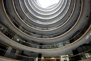 Interiors of newly constructed Peninsula Towers called Peninsula Corporate park at Lower Parel
