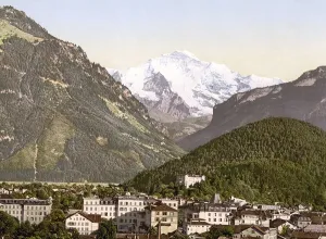 Interlaken, with Jungfrau, Bernese Oberland