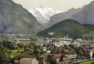 Interlaken, with Jungfrau, Bernese Oberland