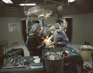 This intestinal surgery of a rare intestinal disease under the direction of the head physician Dr- Zerbian in a