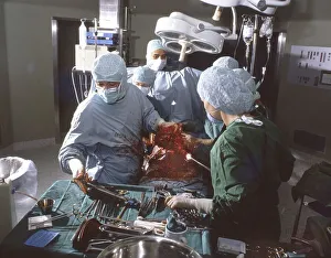 This intestinal surgery of a rare intestinal disease under the direction of the head physician Dr- Zerbian in a