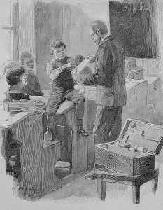 Introduction of the emergency first aid kit in schools