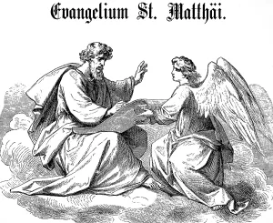 Introductory picture to the Gospel of Matthew