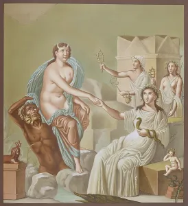 Io, in Greek mythology the daughter of the river god Inachos and Ecypte