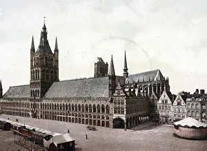 Ipres. Hotel de Ville, Belgium