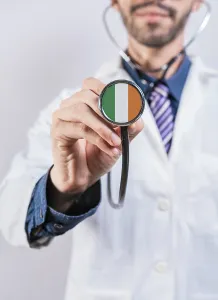 Ireland health and medical insurance concept