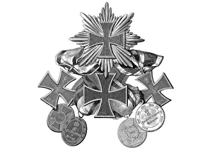 The iron cross for 1870, Prussian war awards