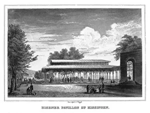 Iron pavilion, iron fountain hall
