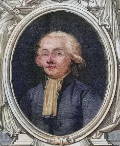 Isaac Rene Guy Le Chapelier (born 12 June 1754 in Rennes)