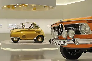 Isetta and BMW 2002TI at the BMW Museum