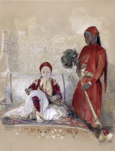 Iskander Bey and his Servant, 1848