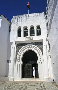 Islamic architecture building of the Kasbah Museum, Tangier, North Afirka