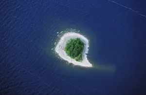 Category Scandinavia Prints: Island in Saimaa lake Finland