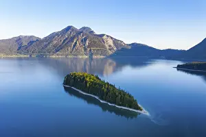 Island Sassau, Lake Walchensee
