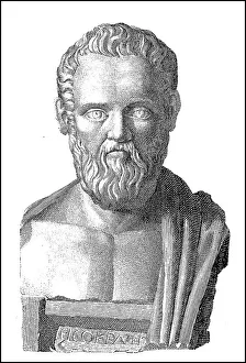 Isocrates, 436 BC - 338 BC was an ancient Greek rhetorician