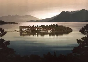 Isola Bella in the moonlight, Lago Maggiore