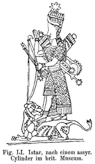 Istar, deity in Mesopotamia, planetary goddess