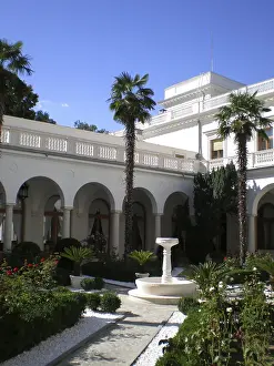 The Italian Courtyard, with its unique