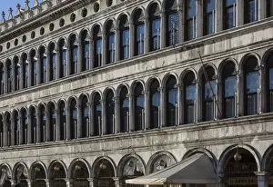 Italy Venice Old Procuratie -507 on the north side of St Mark's Square built in the early 16th century by