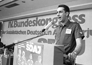 The IV. Federal Congress of the DKP-affiliated Socialist German Workers Youth (SDAJ) on 19
