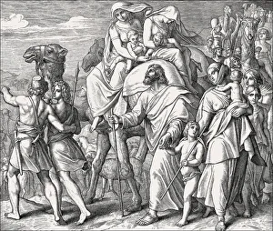 Jacob Flees Laban, Old Testament