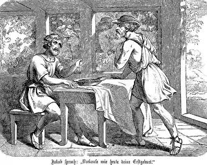 Jacob speaks to Esau, sell me your firstborn