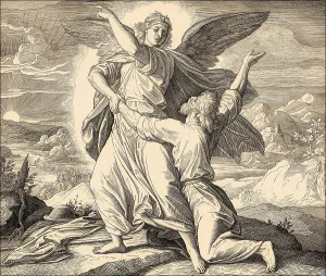 Jacob Wrestles with God, Old Testament