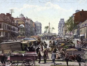 Jacques Cartier Square. Montreal