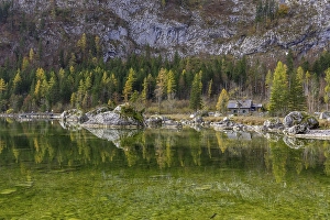 Jagdhaus Seewiese on the Altausseersee, Altaussee, Styria, Austria, Europe