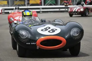 Jaguar D Type, driver Gavin Pickering